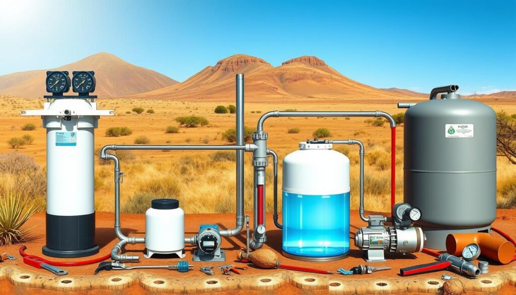 Borehole RO system maintenance