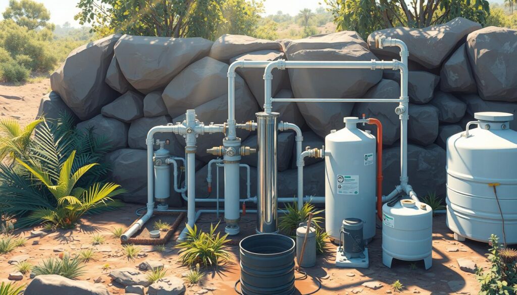 Borehole filtration system upkeep costs
