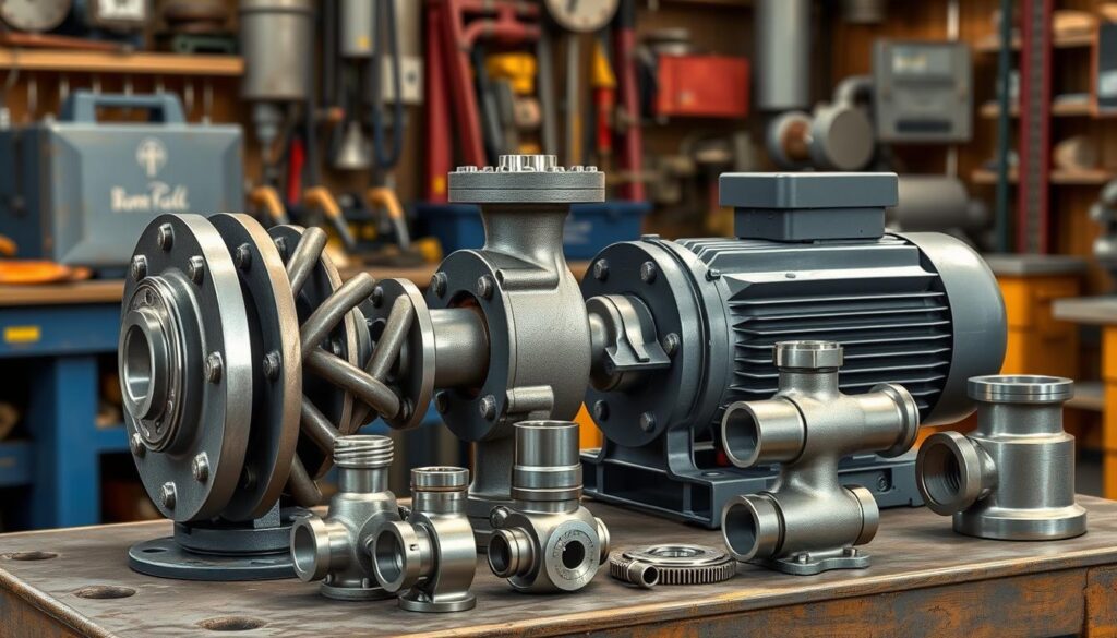 Borehole pump components Borehole pump components