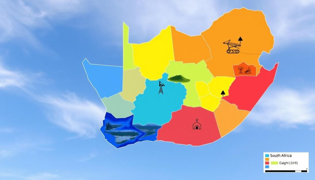 Electromagnetic survey cost estimation across South African provinces