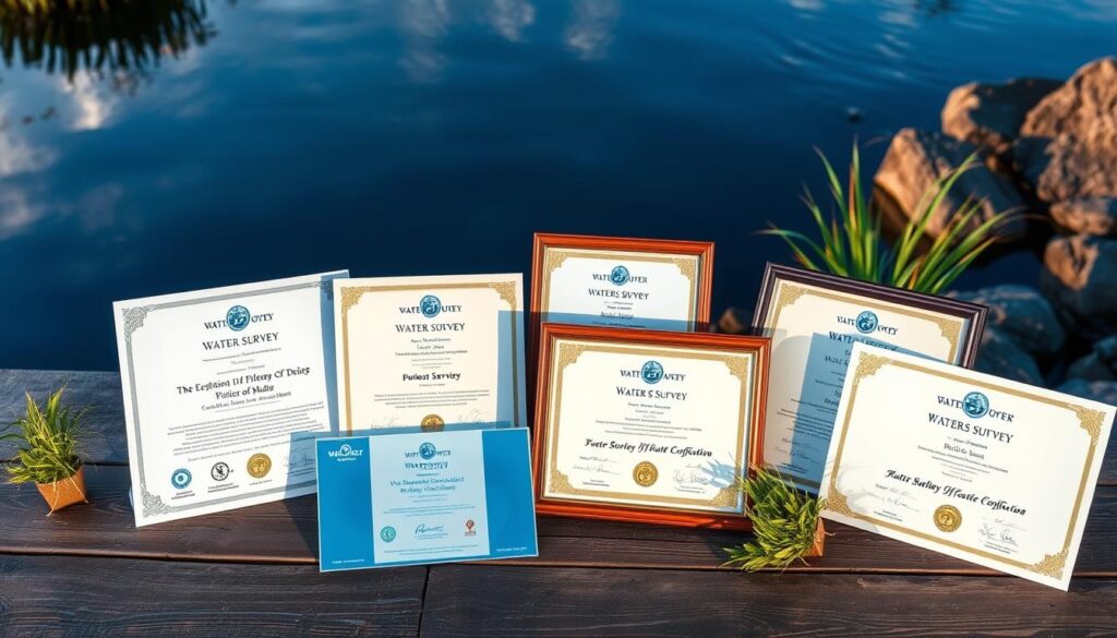 water survey certifications